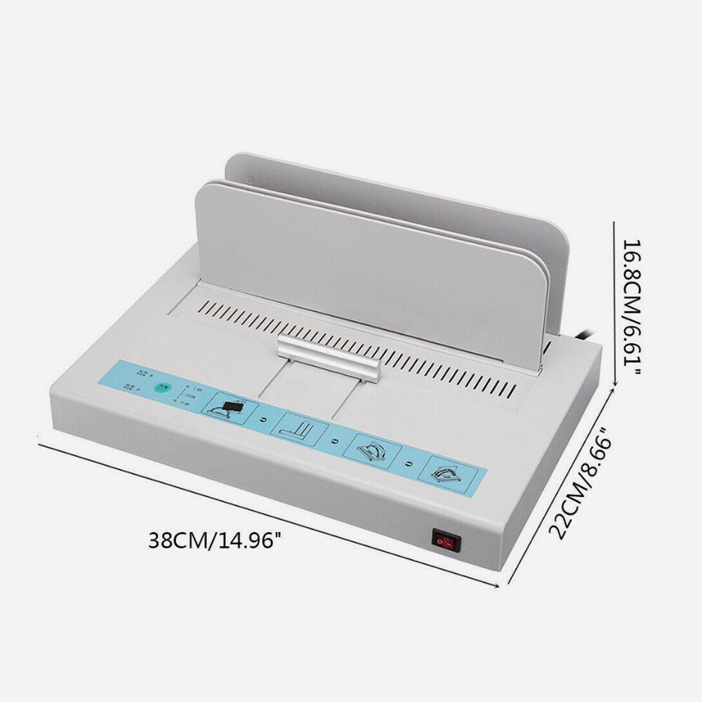 220V Hot Melt Thermal Binding Machine Electric Book Binder