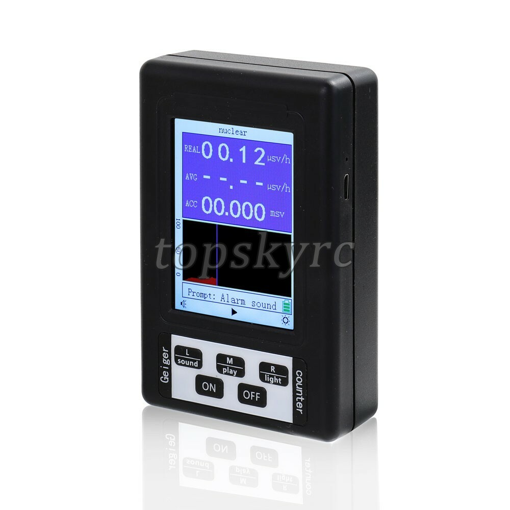 BR-9B Digital Display Nuclear Radiation Detector Geiger Counter Semi-functional