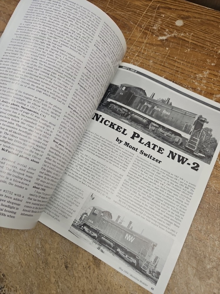 Vintage Mainline Modeler Magazine May 1994