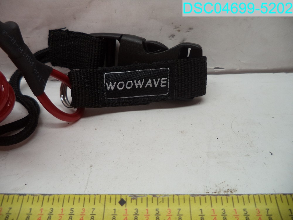 WOOWAVE SUP Ankle Strap Red And Black