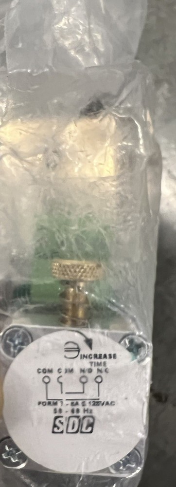 SDC 413PNU Push Button, Narrow, Adjustable Pneumatic Timer, Exit Switch