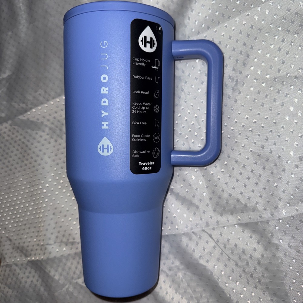 Hydrojug Traveler 40oz Light Blue New Never Used