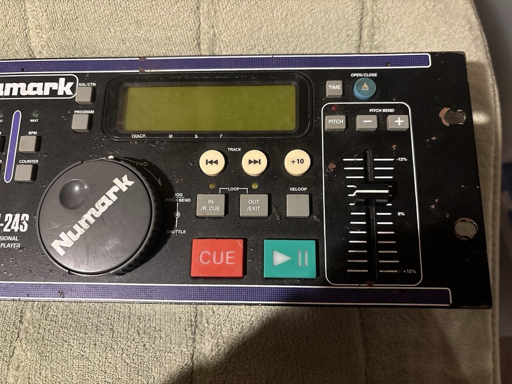 NUMARK CDN22 MK4 HEAD CONTROL UNIT UNTESTED