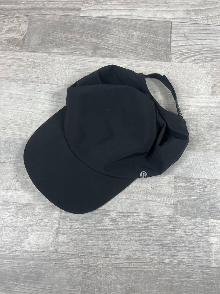 Lululemon Hat Adjustable Breathable Black Baseball Cap