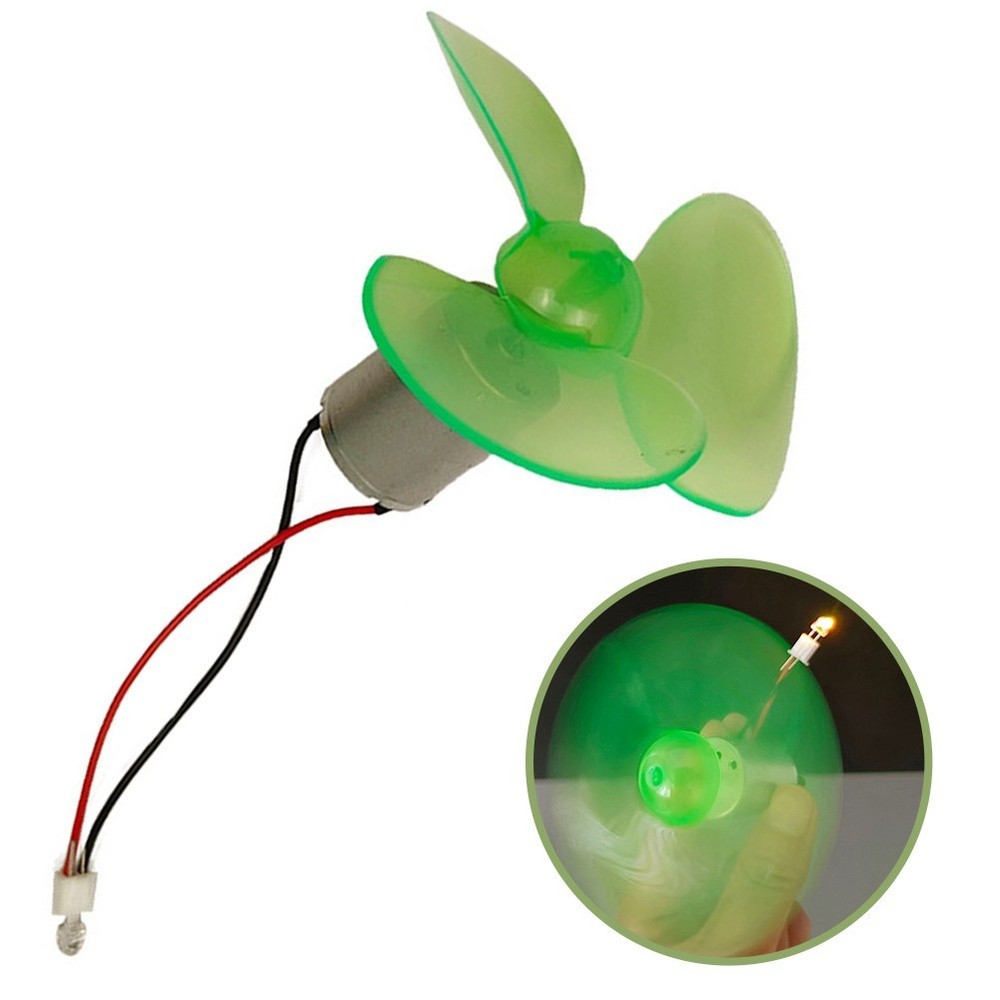 Lightweight Wind Power Generator for Classroom Experiments and Learning