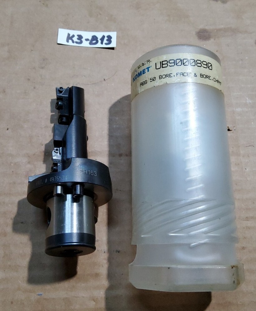 KOMET UB9000890 ADJUSTABLE STEP BORE/ CHAMFER TOOL HOLDER