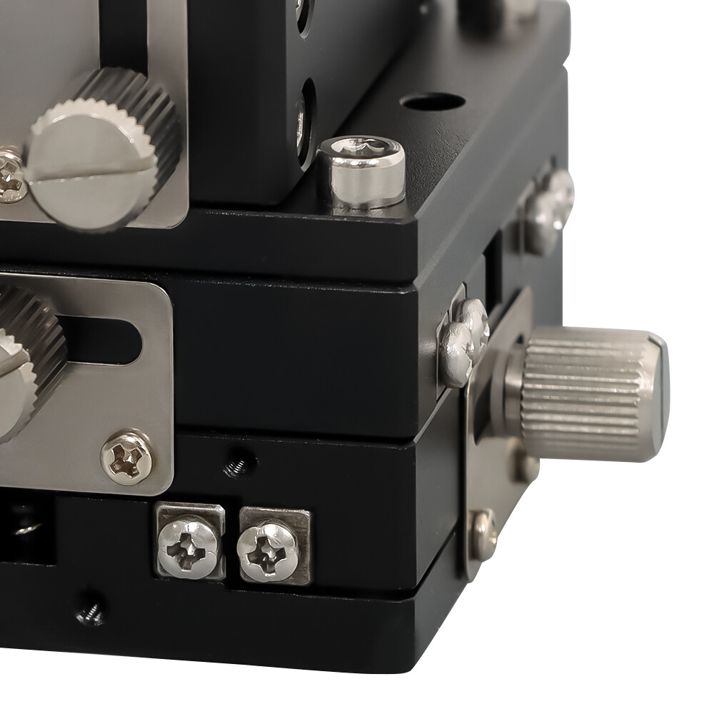 60x60mm 3Axis Linear Stage Trimming Platform Bearing Tuning Sliding Table