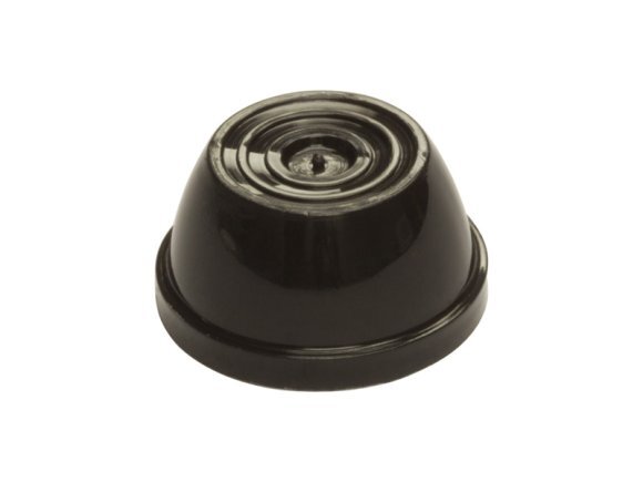 Tinnerman Push On Cap Decorative Medium Stud Size 3/8 Black (75 Pieces)