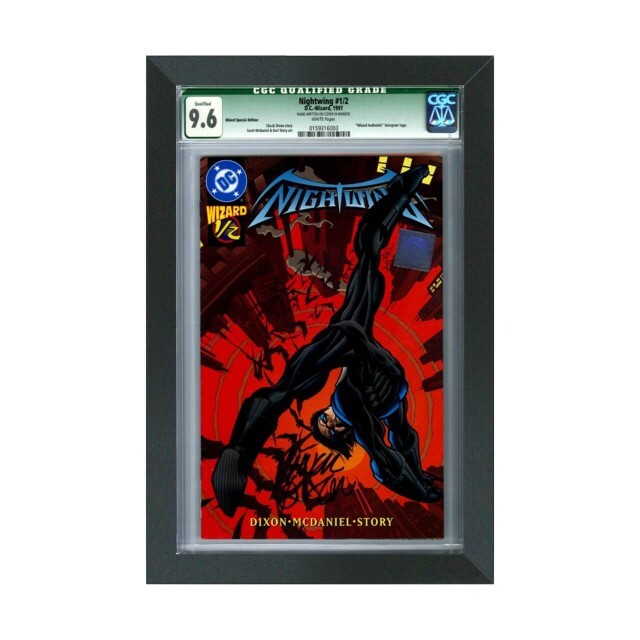 Single Graded Comic Book Frame for CGC Graded Comic Books Mounted Comic Display