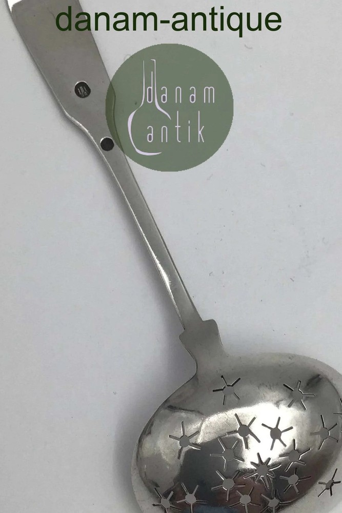 Danish Silver Mussel Spoon