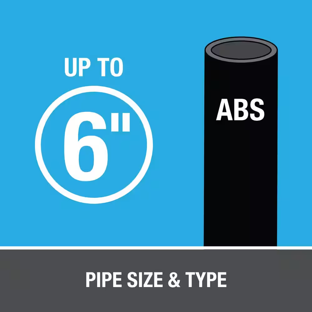 8 Oz. Medium Black ABS Cement