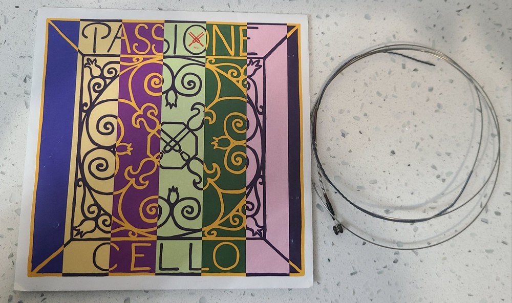 Passione Cello - A String, chromesteel / Steel