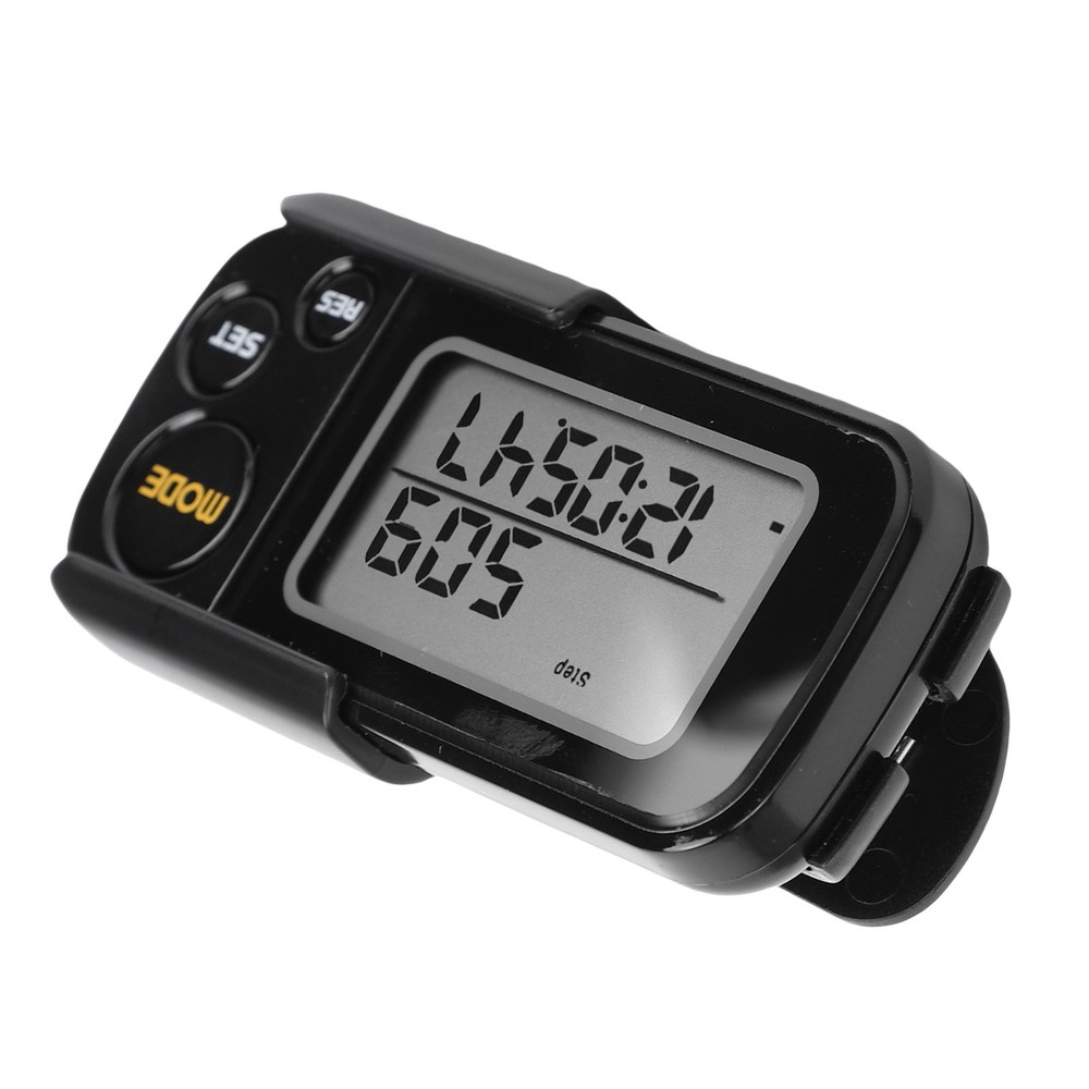 Walking 3D Pedometer With Large Digital Display 30 Days Memory Accurate Step