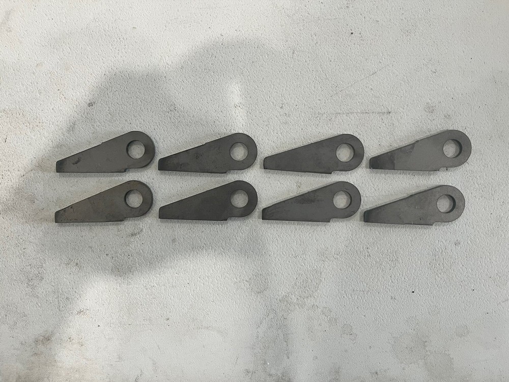 Weld On Hinge Tab 12ga Laser Cut (8 Piece)
