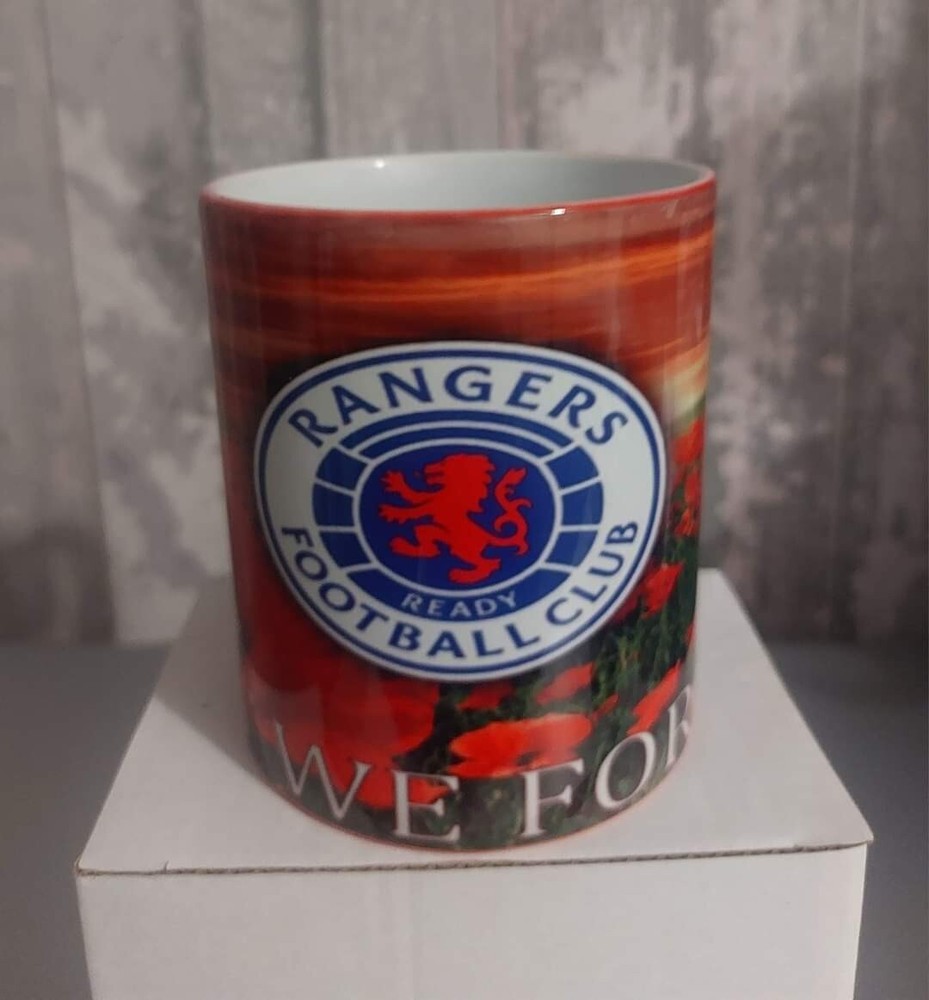Lest We Forget Mugs RANGERS