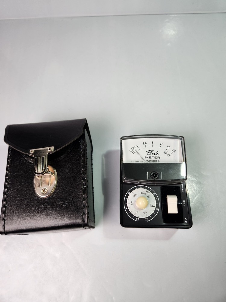 Wein Flash Meter WP500B Vintage with Original Case Working