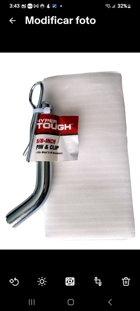 Hyper tough 5/8 in pin & clip