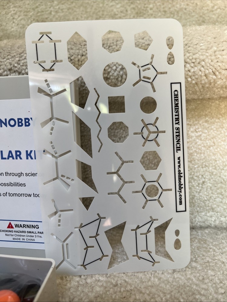 OLD NOBBY Molecular Model Kit (Learning Guide Included) NEW