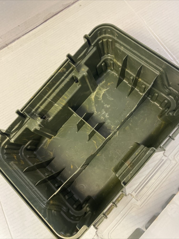 Plano Archery Camo Accessory Box w/ See Through Lid And Extras