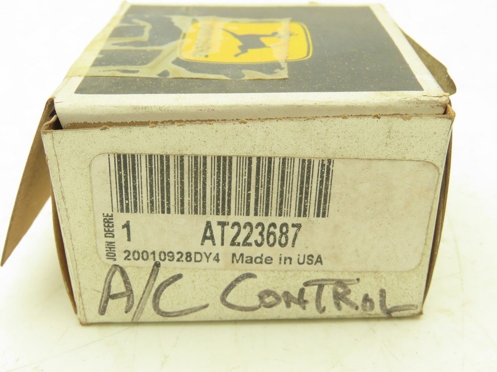 John Deere AT223687 AC Control For 4WD Loader