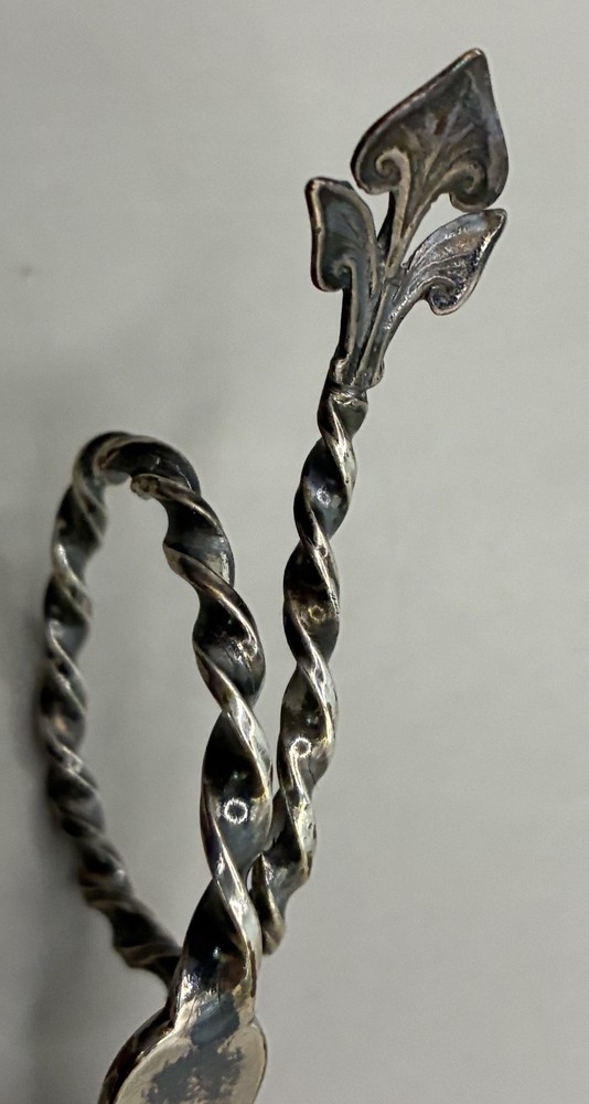 Two Mid-Century Norwegian 830 Silver Caddy Spoons
