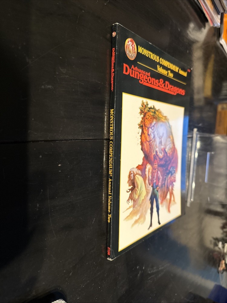 Vintage Advanced D&D, 2158, Monstrous Compendium Annual Volume Two