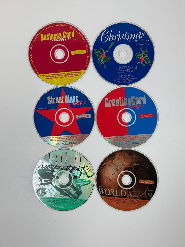 Vintage Windows Computer Programs | COSMI Corporation | 2000