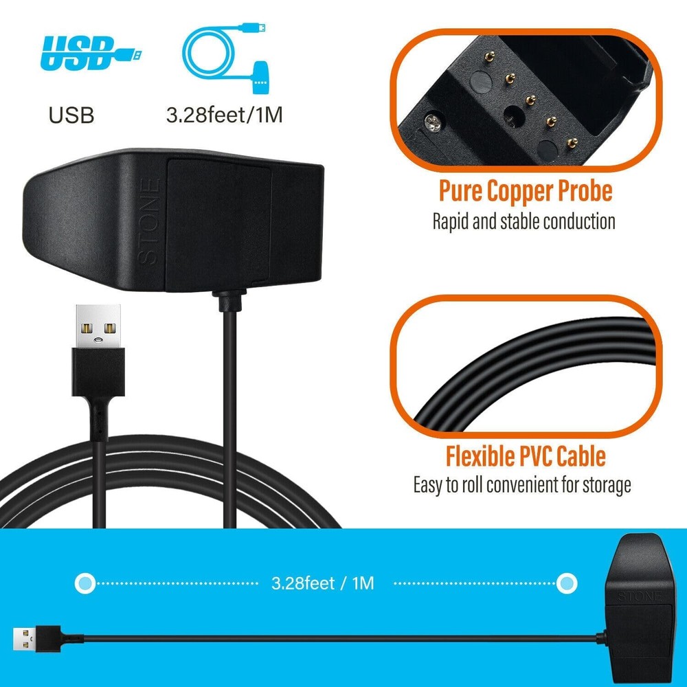 Fast Charge Cable for Garmin Dog Training Collars