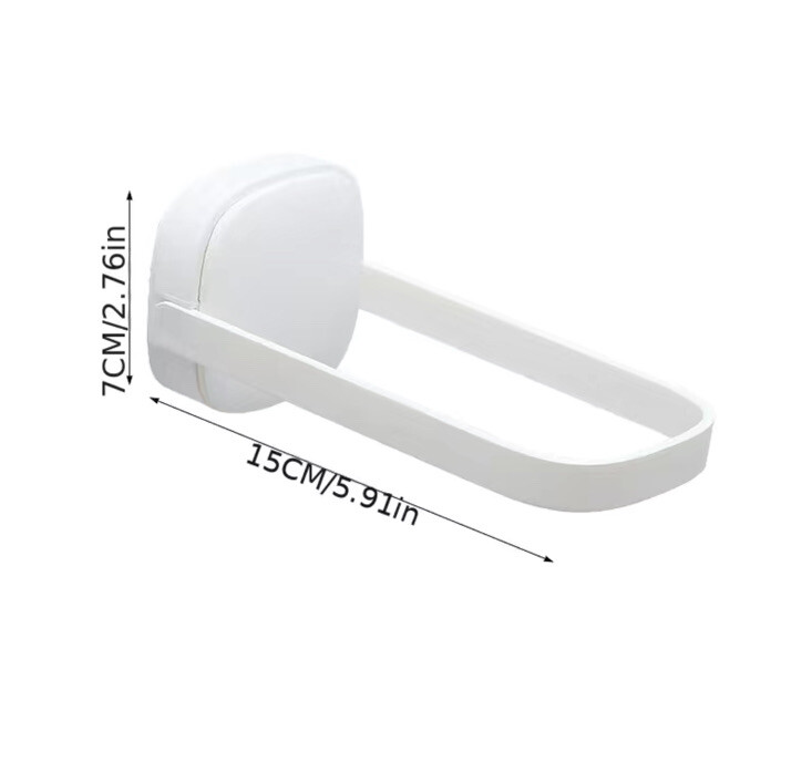Wall Mounted Hanger Storage Laundry Hanger Dryer Rack Folding Clothes Rack New
