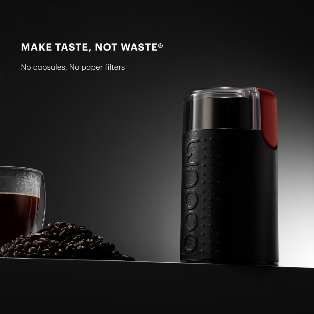 Bistro Electric Blade Coffee Grinder, Black