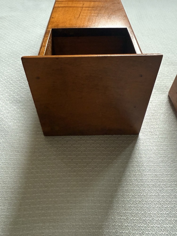 Eldred Wheeler Tiger Maple Pipe Box Vintage