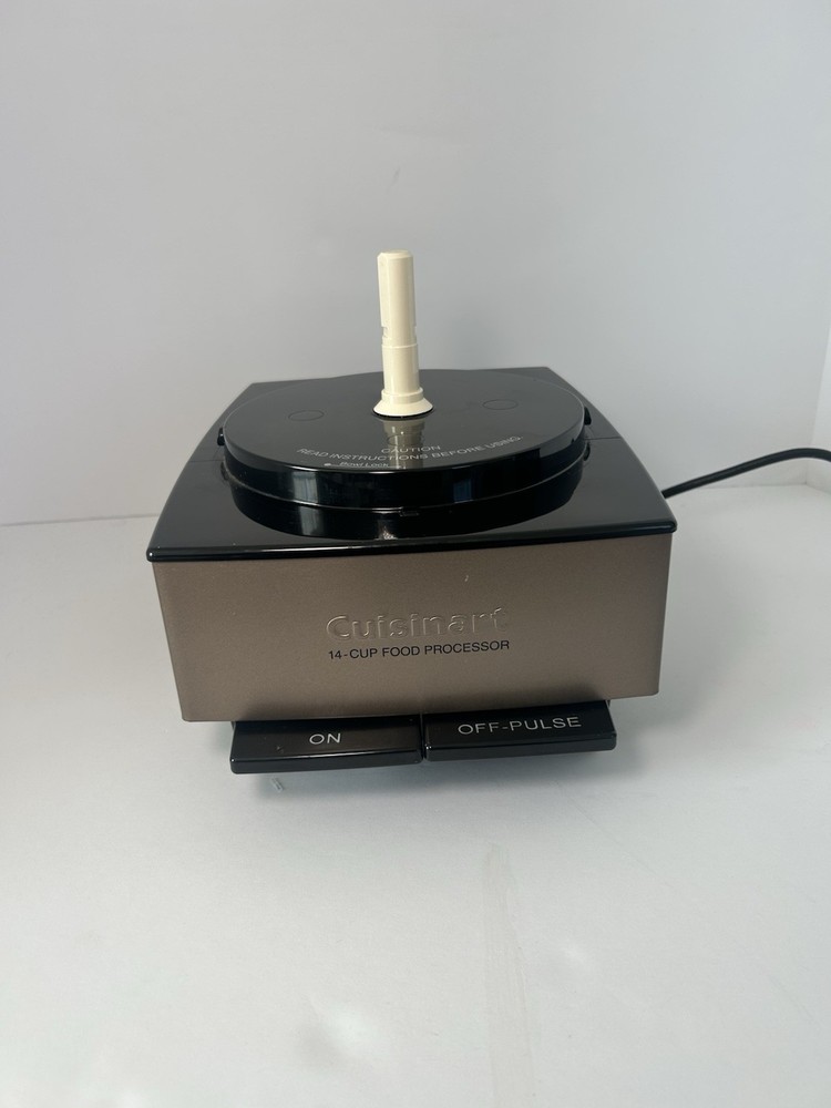 Cuisinart 14 cup food processor Tested Works VHS Included