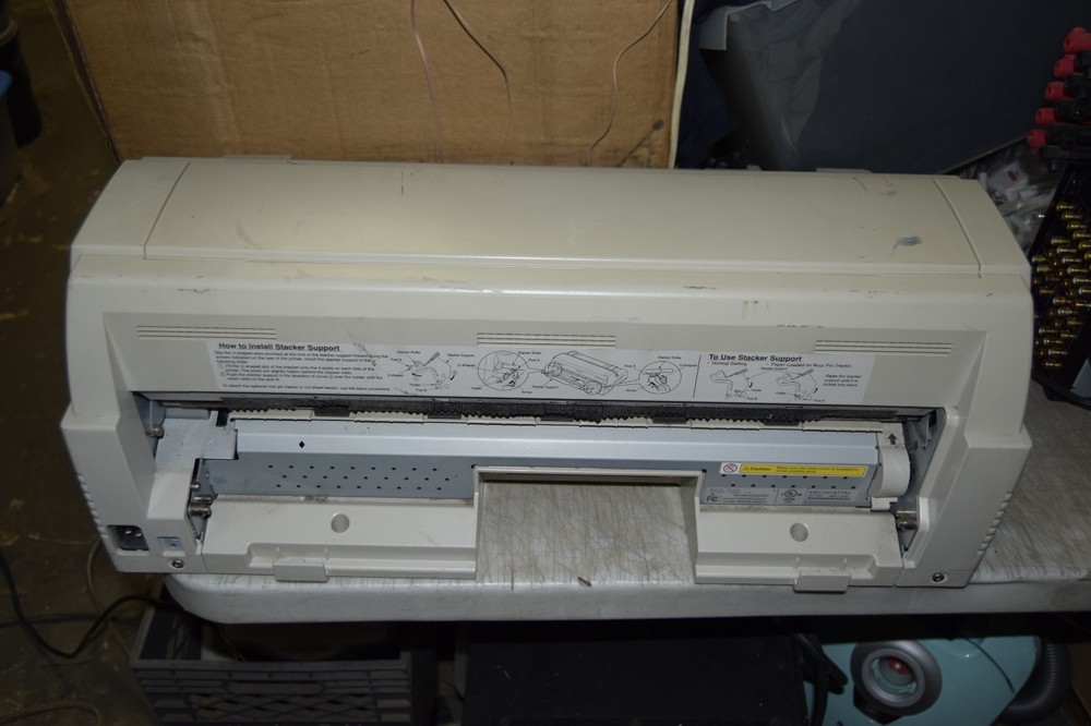 OKIDATA OKI MICROLINE 8480FB DOT MATRIX Tractor Feed PRINTER