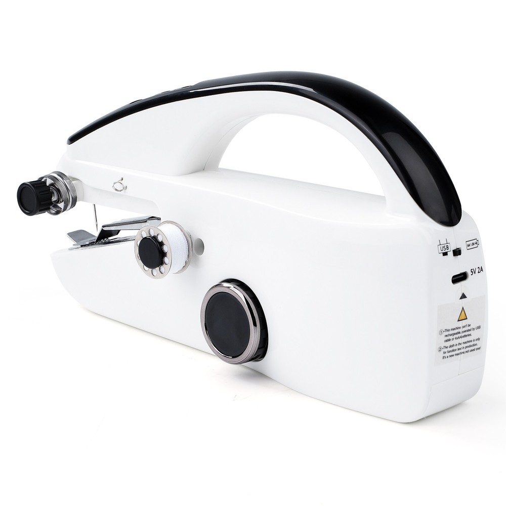Mini Handheld Sewing Machine Electric Portable Stitch Tool with Full Kit