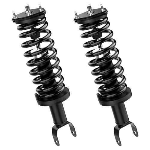 LEDKINGDOMUS Front Complete Strut Shocks and Coil Spring Assembly Compatible wit