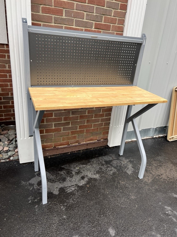folding work bench table 46”x19” tabletop see details