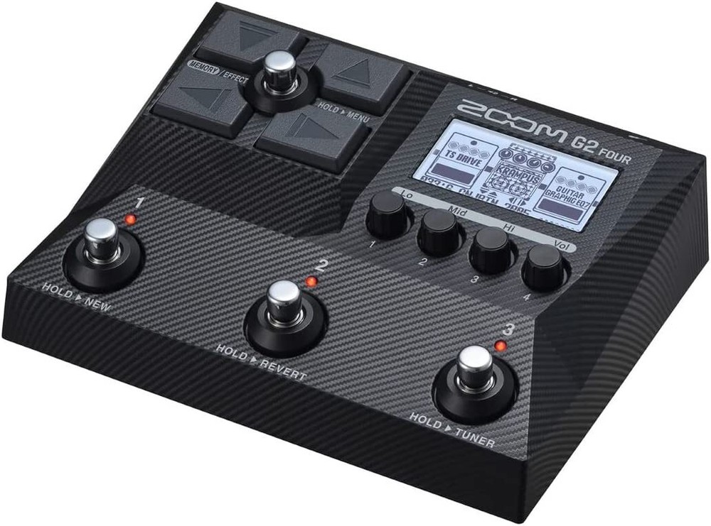 ZOOM G2X FOUR Guitar Multi Effects Pedal Equipped with multi-layer IR function