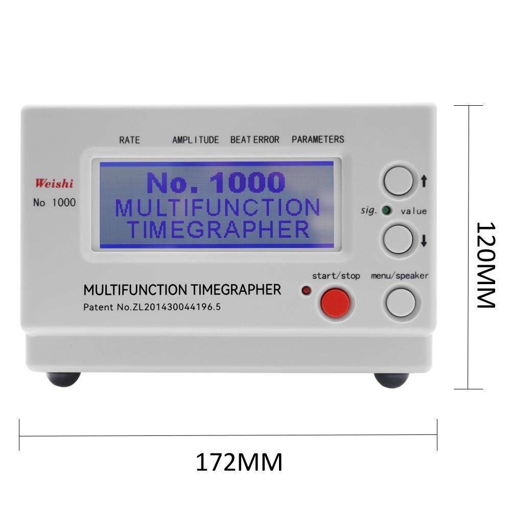 No.1000 Timegrapher Multifunctional Watch Tester Watch Timing Machine Tools