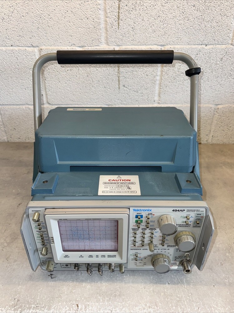 Tektronix 494AP Programmable Spectrum Analyzer 48 to 440Hz Range