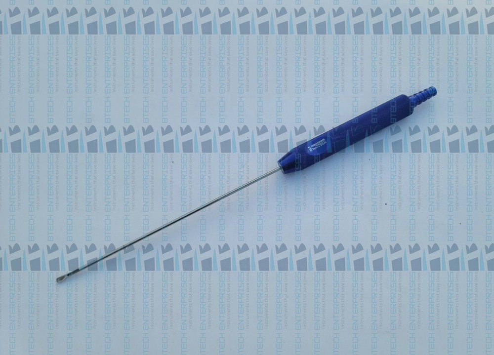 Liposuction Fixed Handle Single Hole Spatula Belly Fat Removal Cannula Plastic