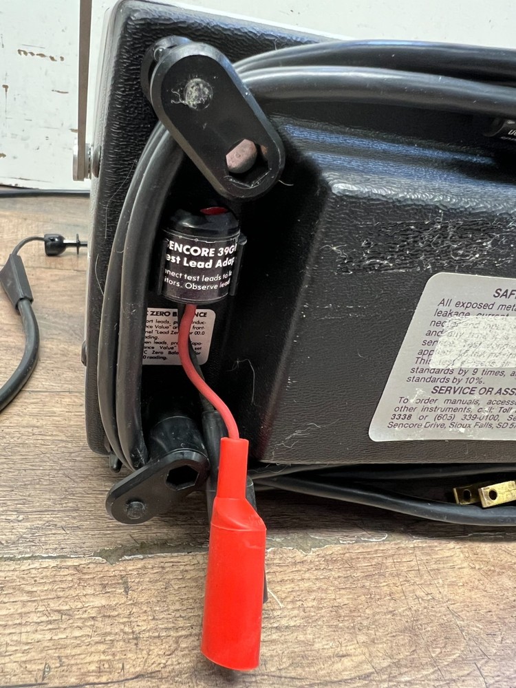 Sencore LC53 Z Meter Capacitor Capacitance Inductor Inductance Analyzer