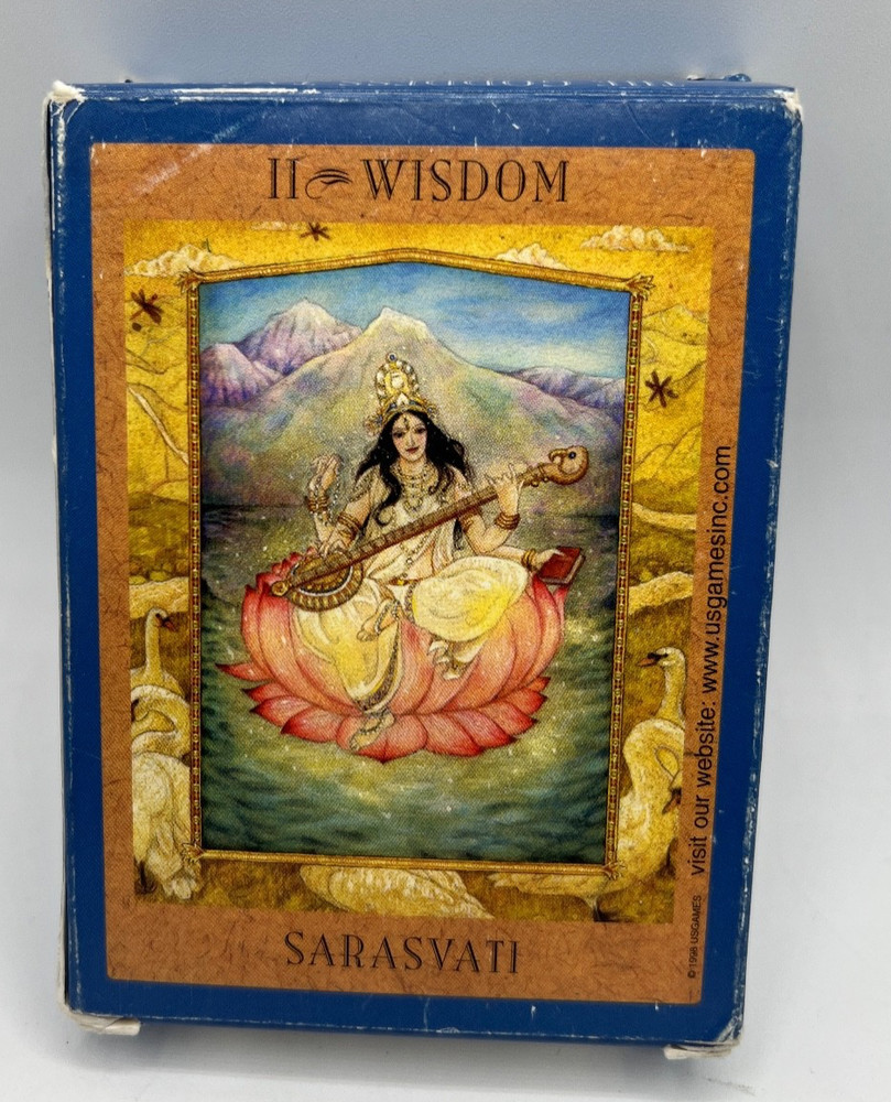 The Goddess Tarot Deck Cards Kris Waldherr Wicca Wiccan ~ Authentic Set