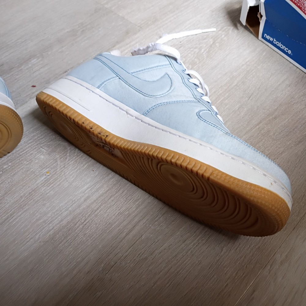 blue Nike Air Force 1 Size 9.5 Men's