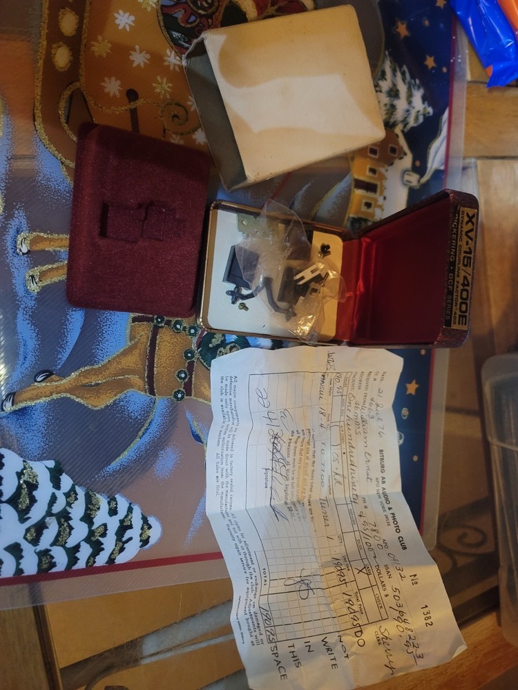 Vintage Pickering XV-15 400E Dynamic Coupling Factor DCF Series CASE ONLY EMPTY