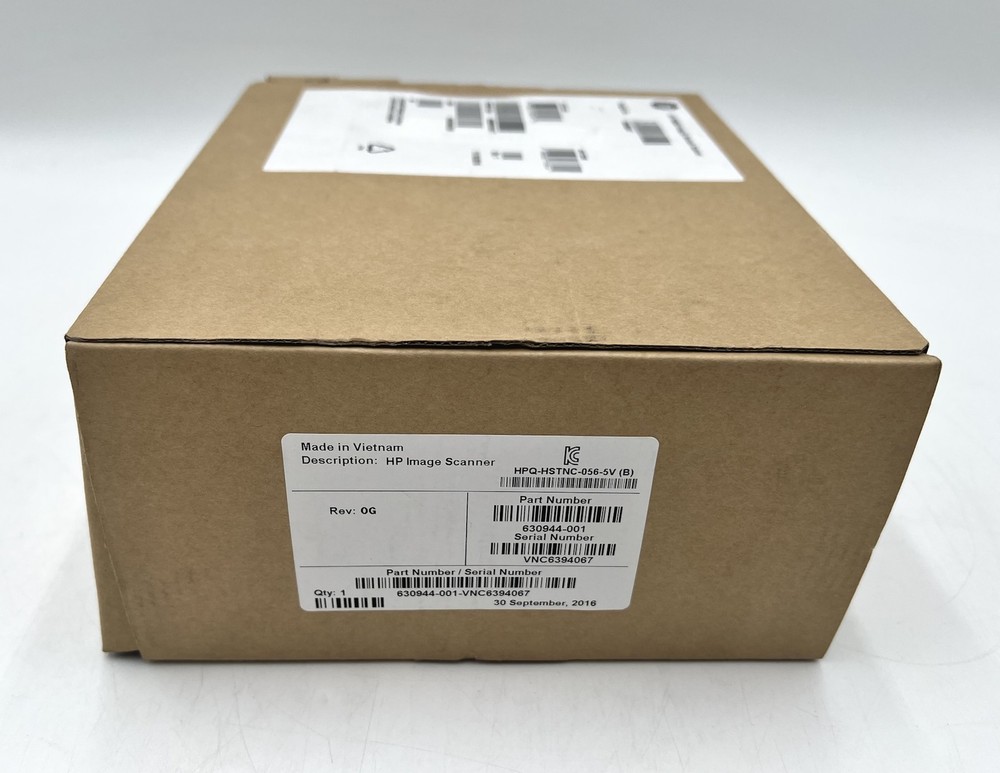 HP 630944-001 Handheld Barcode Scanner - New/Open Box