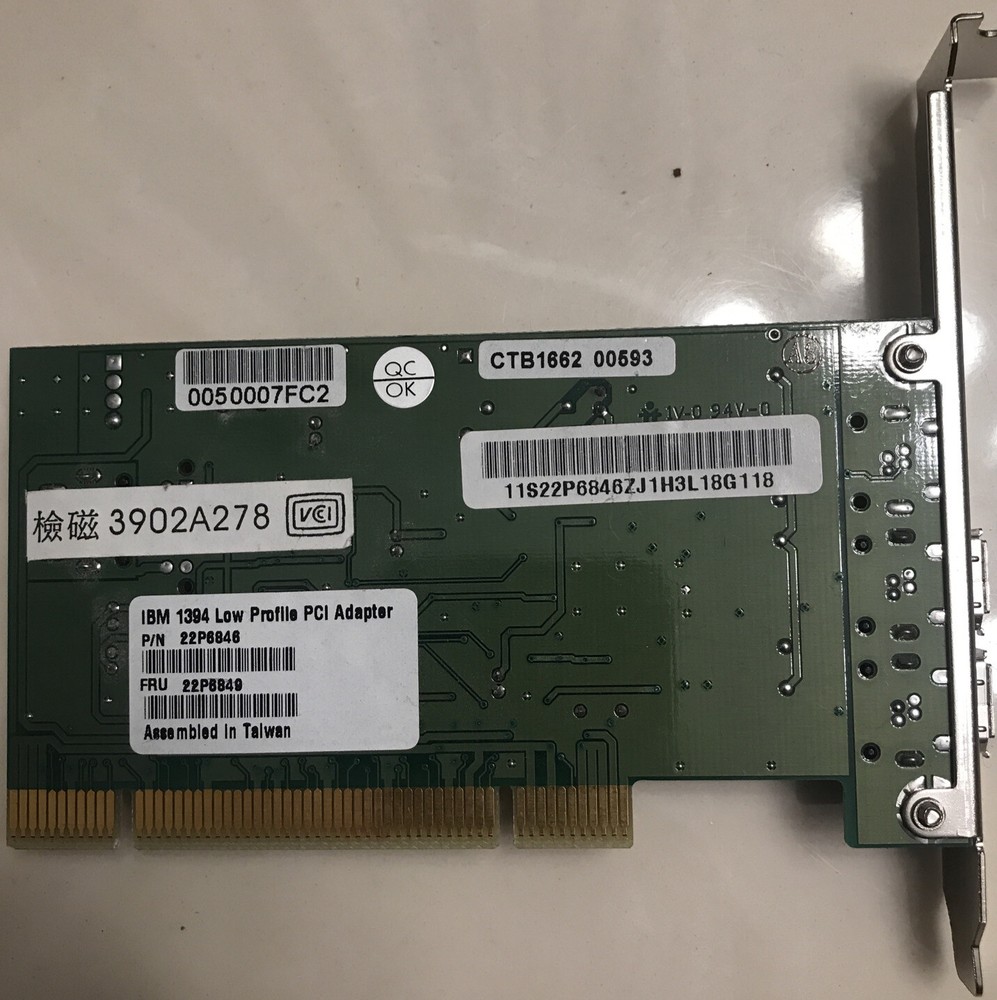 IBM IEEE-1394 PCI card