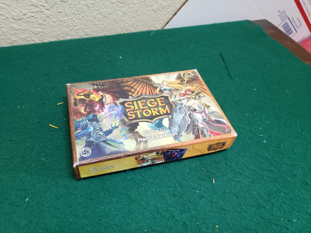 Siege Storm Card Game, Pre-owned, Complete