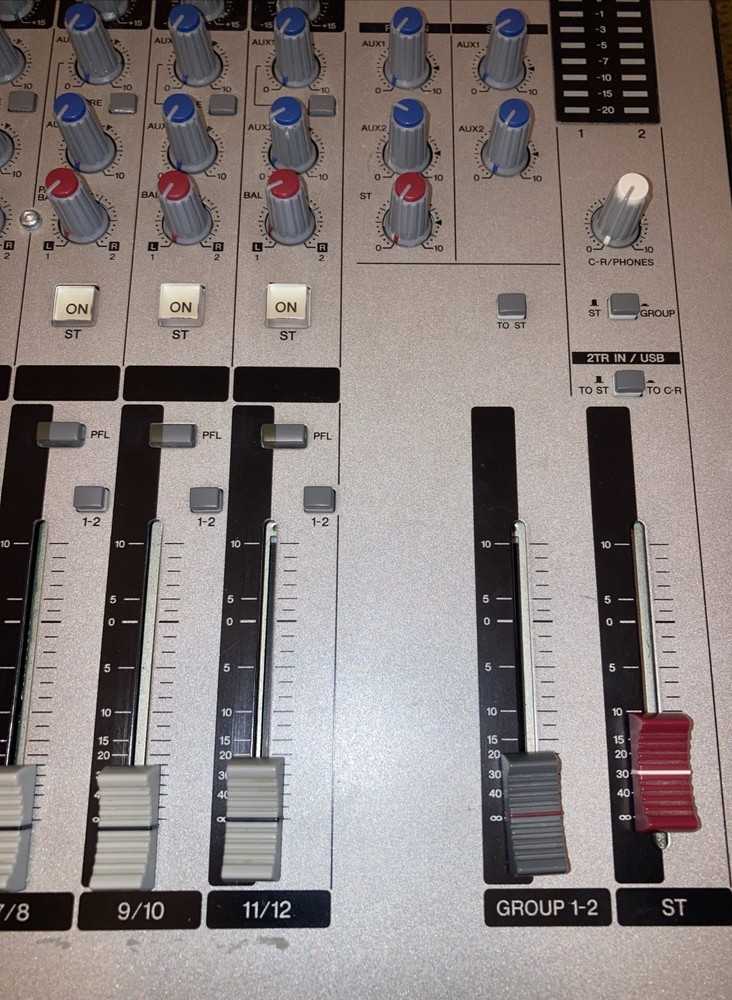 Yamaha USB Mixing Studio MW12 with Instruction Manual, Untested, No Cords