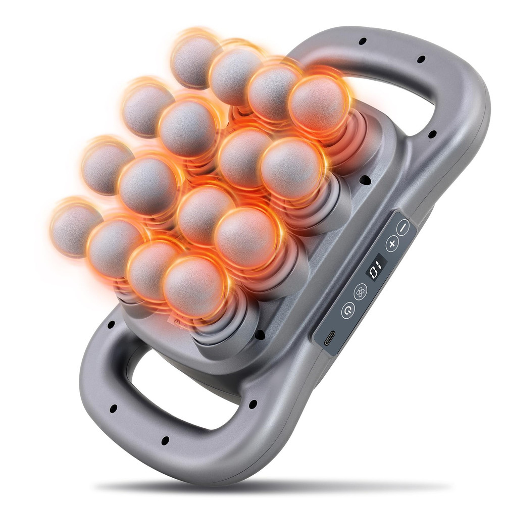16-Head Massage Gun Set, Deep Tissue Percussion Massager, Electric Massage