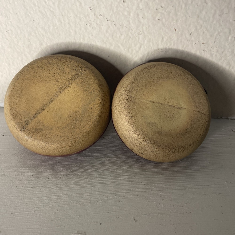 Mini Studio Drip Vases Brown Tan Set Of 2